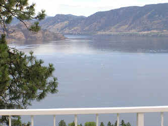 View from Deck with Boat