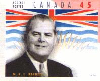 W.A.C. Bennett Memorabilia